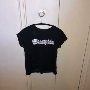 Black Tee champion brand!
